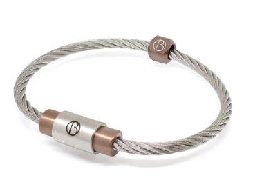 Bailey Adonis Cable Stainless Steel Bracelet