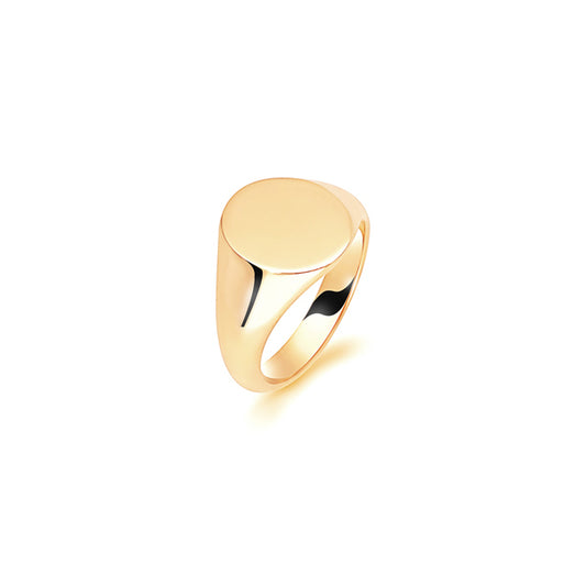 Ladies Oval Signet Ring