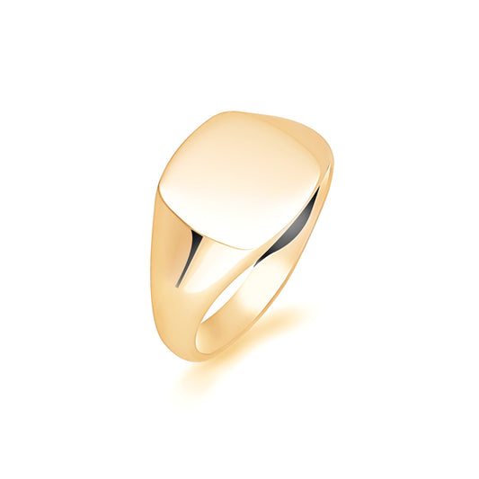 Gents Cushion Signet Ring