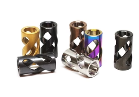 Bailey Stainless Steel Candy Twist Bead