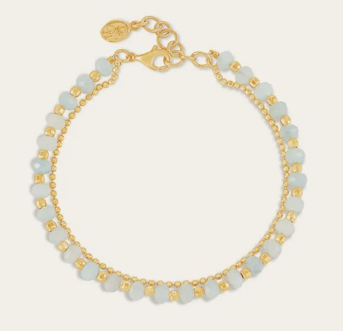 Dower & Hall Aquamarine Orissa Bracelet