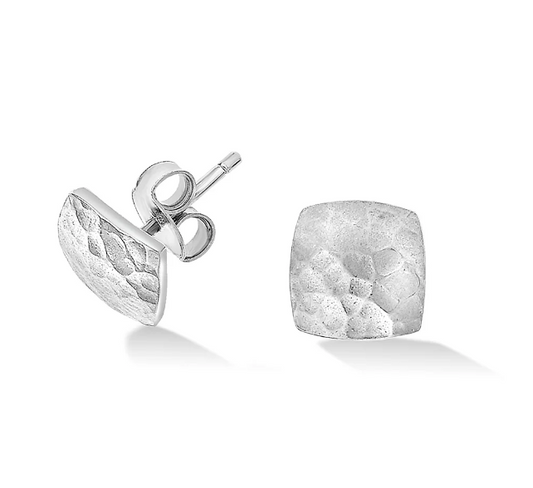 Dower & Hall Small Flat Square Nomad Studs
