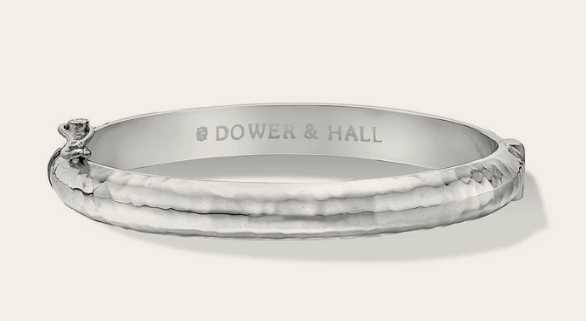 Dower & Hall Nomad Hammered Nomad Bangle