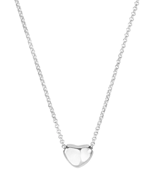 Dower & Hall Mini Puff Heart Pendant