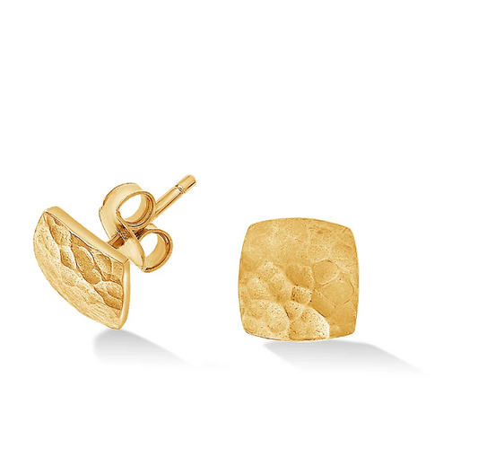 Dower & Hall Small Flat Square Nomad Studs