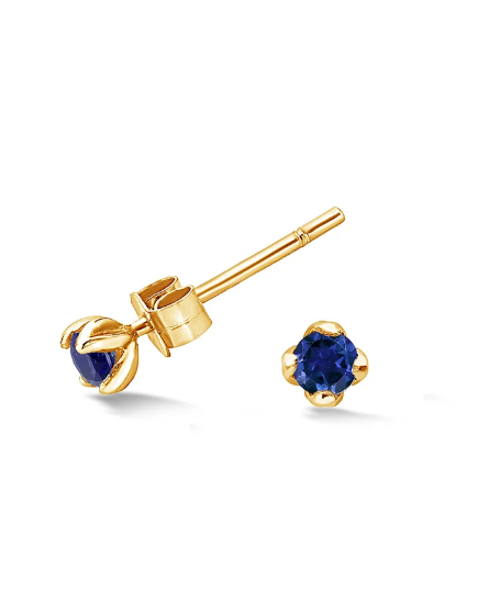 Dower & Hall 3mm Blue Sapphire Orissa Studs