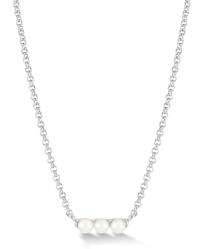 Dower & Hall Timeless Triple Pearl Row Pendant