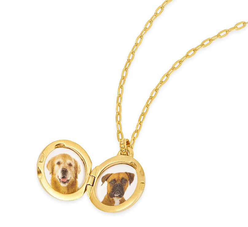 Dower & Hall Diamond Starburst Round Locket