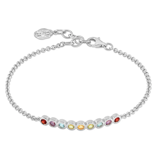 Dower & Hall Tutti Frutti Bar Bracelet