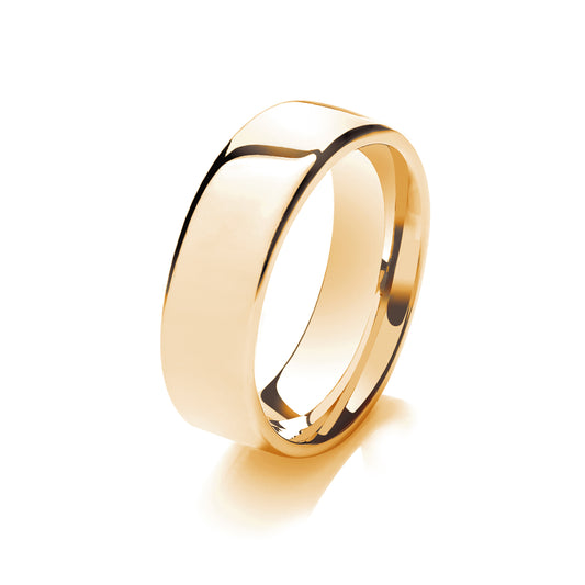 7mm Flat Court Ring