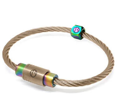 Bailey Chroma Cable Stainless Steel Bracelet