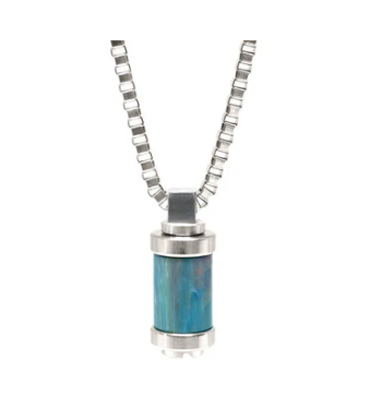 Bailey ECO Bead Stainless Steel Pendant Converter Necklace