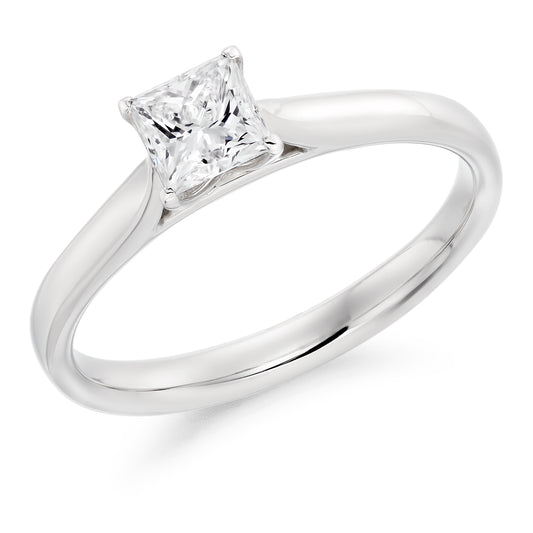 Claw Set Princess Solitaire