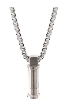 Bailey Stainless Steel Pendant Converter Necklace