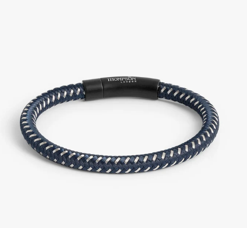 THOMPSON Steel Fusion Bracelet in Blue