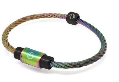 Bailey Aurora Cable Stainless Steel Bracelet