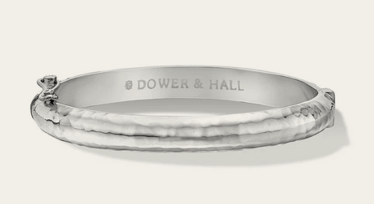 Dower & Hall Nomad Hammered Nomad Bangle