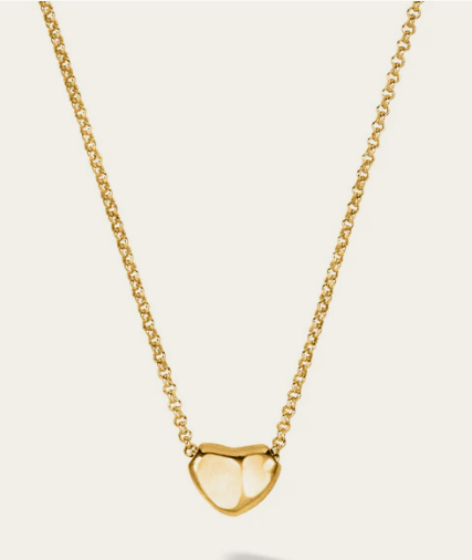 Dower & Hall Heart Nugget Pendant