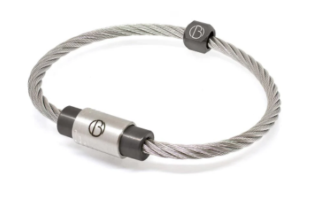 Bailey Stratus Cable Stainless Steel Bracelet